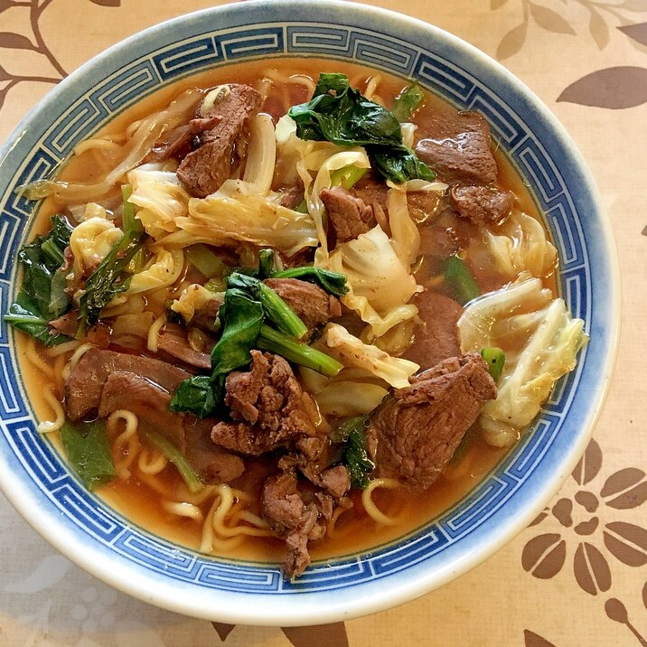 鹿肉ラーメン